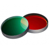 Circular interference-coated short-pass filter